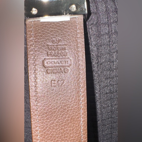 Coach Unisex Brown Reversible Belt-Preloved - Picture 10 of 10